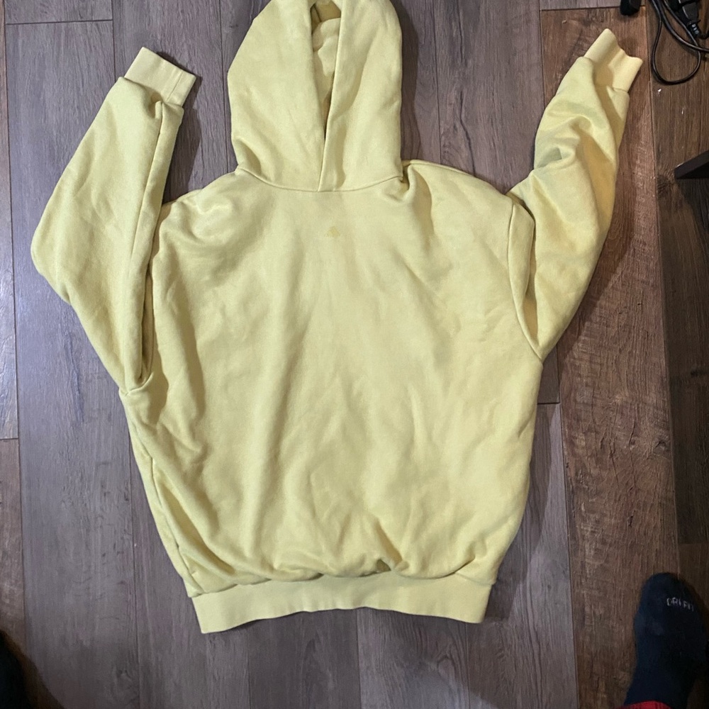 Adidas Light Yellow Hoodie